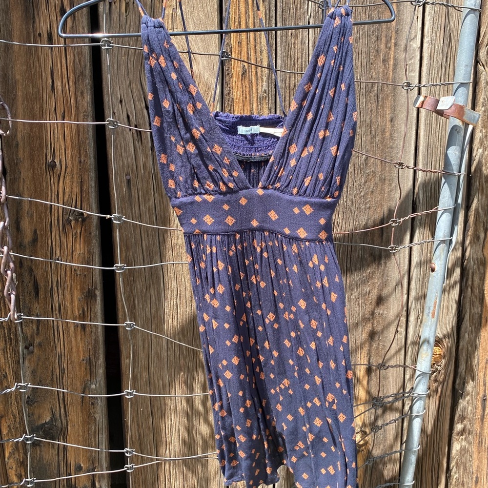 Free people mini summer dress.